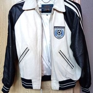 Vintage Guess leather jacket